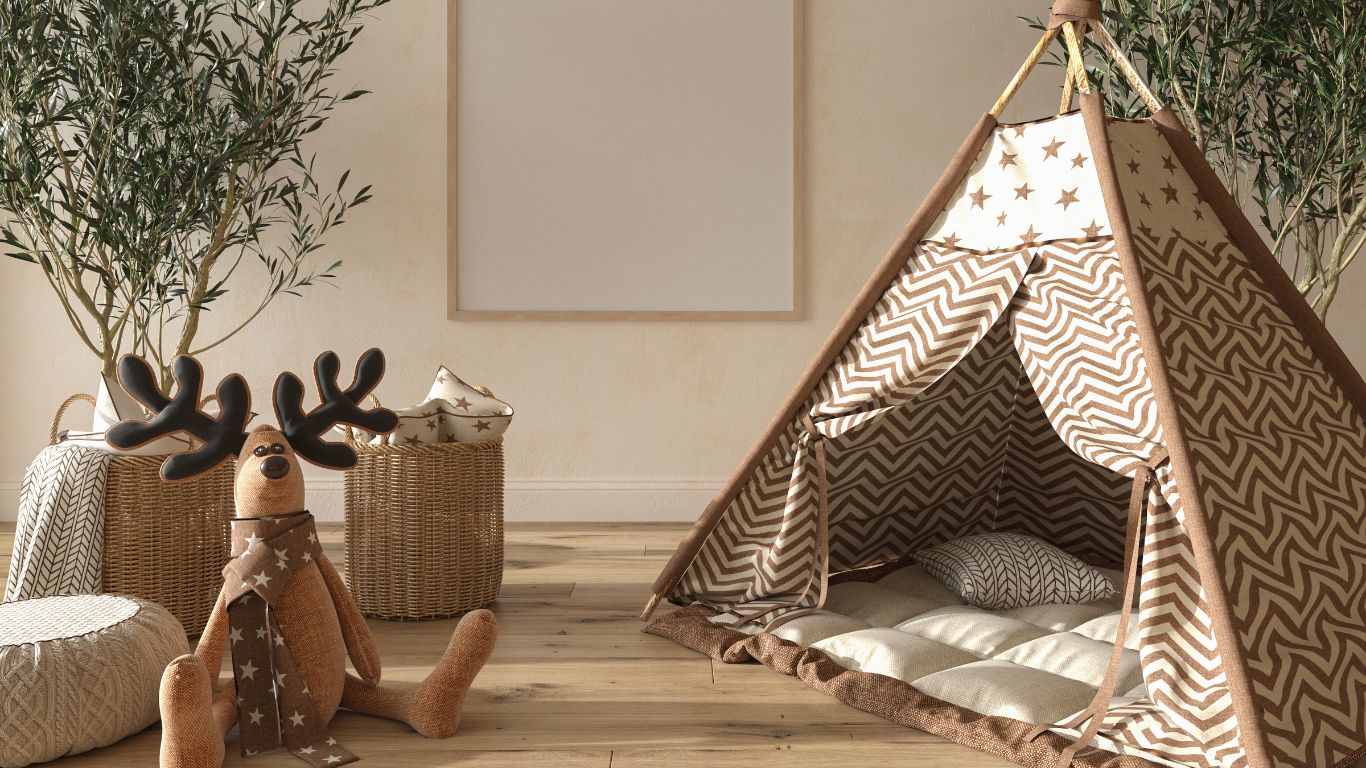 Babykamer-thema-bosdieren