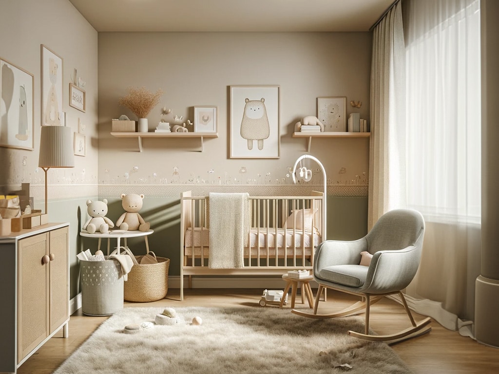 Inspiratie babykamer neutraal