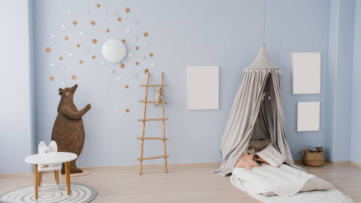 Babykamer-decoratie