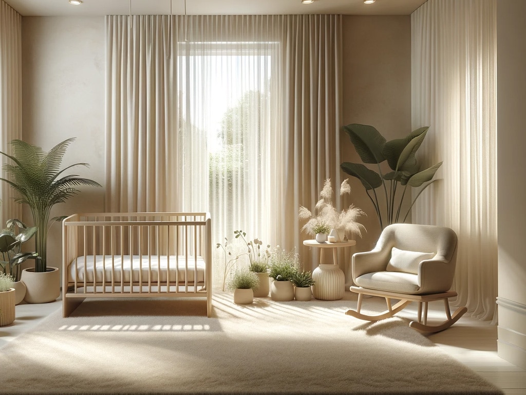 Babykamer natuurtinten inspiratie